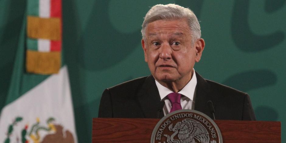 Andrés Manuel López Obrador (AMLO), presidente de México, el 9 de julio de 2021.