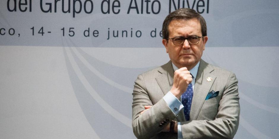 Ildefonso Guajardo Villareal, exsecretario de Economía.