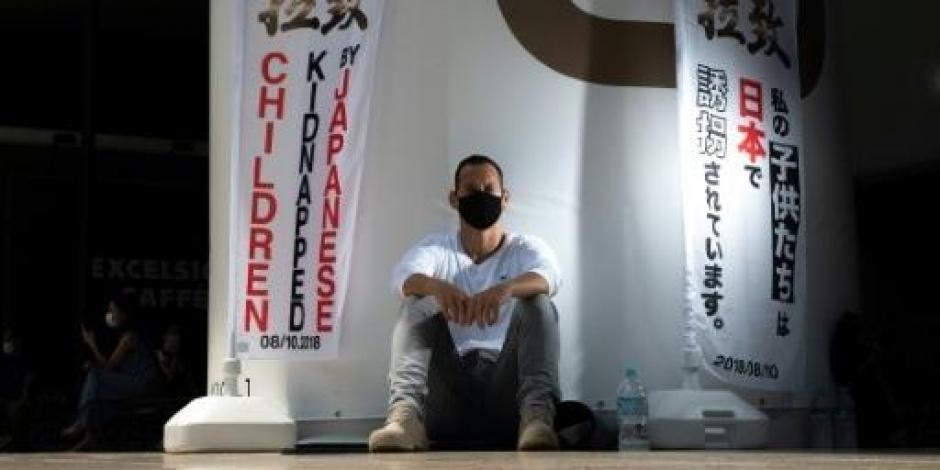 Vincent Fichot, declara huelga de hambre hasta que Japón resuelva la situación con sus hijos