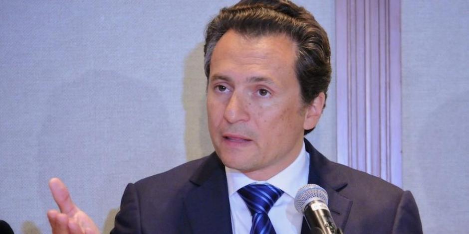 El exdirector de Pemex, Emilio Lozoya, en imagen de archivo de 2017