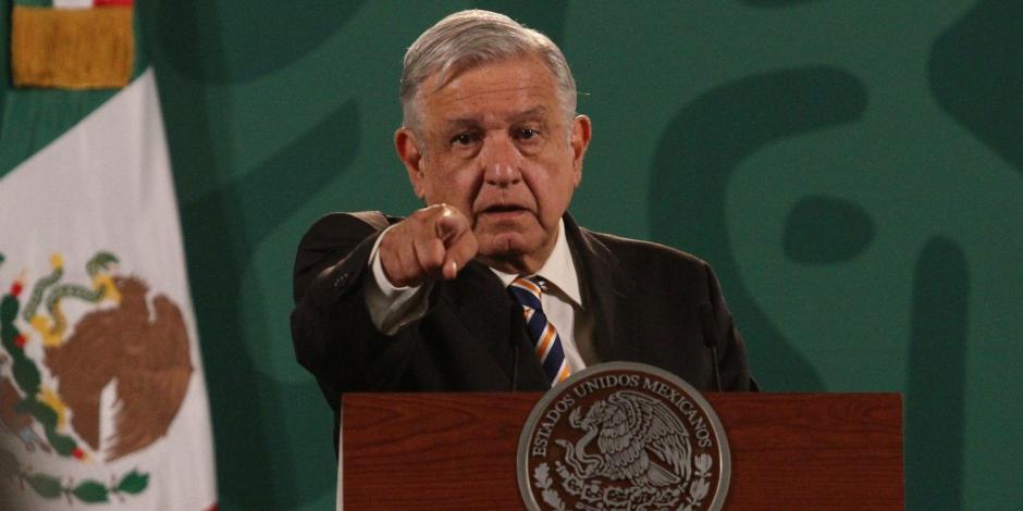 Andrés Manuel López Obrador (AMLO), presidente de México, el 16 de julio de 2021.