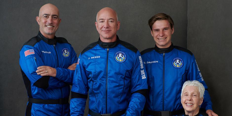 La carrera espacial continúa y ahora es Jeff Bezos quien comparte su experiencia interestelar por medio de un live