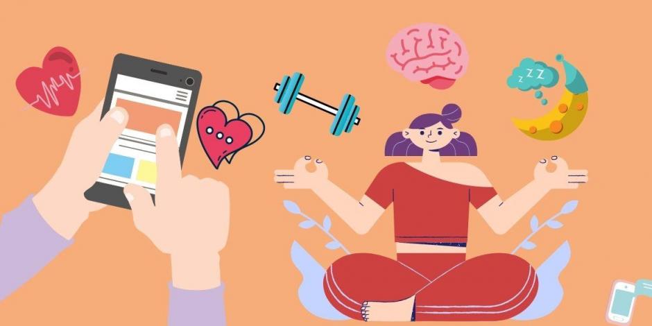 Tu salud mental y física es muy importante, por ello te recomendamos descargar alguna app que te ayude a estar bien contigo