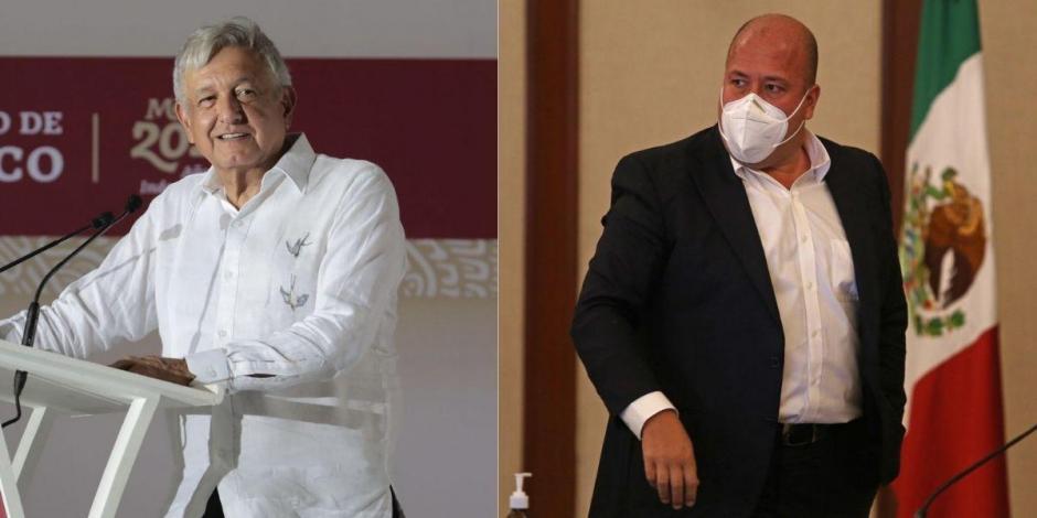 El Presidente Andrés Manuel López Obrador y el gobernador de Jalisco, Enrique Alfaro, se reunieron por tercera vez en el mes para hablar sobre temas de seguridad en la entidad.