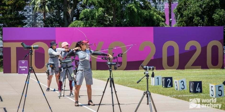 Las mexicanas participantes en tiro con arco de los Juegos Olímpicos 2021