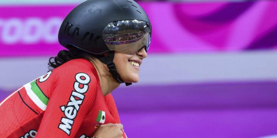 Jessica Salazar, ciclista mexicana que ganó su plaza a los Juegos Olímpicos de Tokio