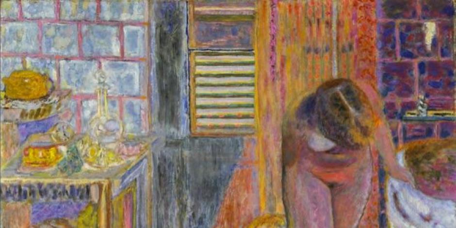 Pierre Bonnard, El baño, óleo sobre tela, 1932.