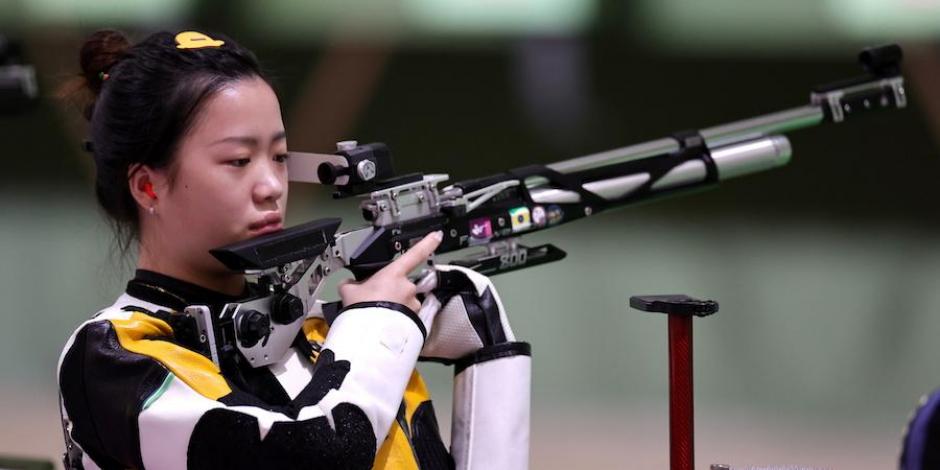 La competidora de China, Qian Yang.