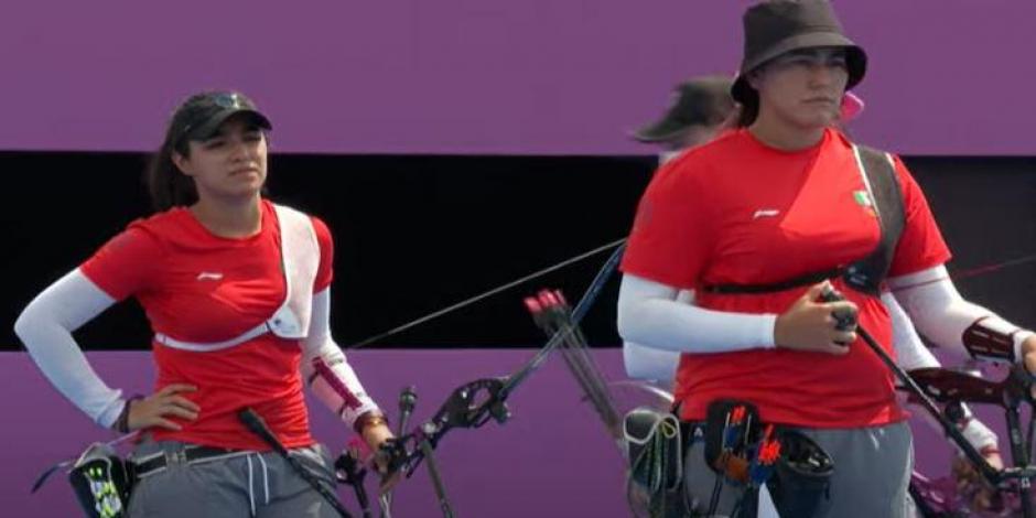 Jugadoras de tiro con arco se lamentan en los Juegos Olímpicos de Tokio 2020
