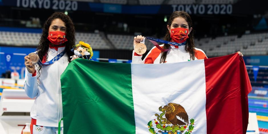 Alejandra Orozco y Gabriela Agúndez se colgaron el bronce en los Juegos Olímpicos de Tokio 2020