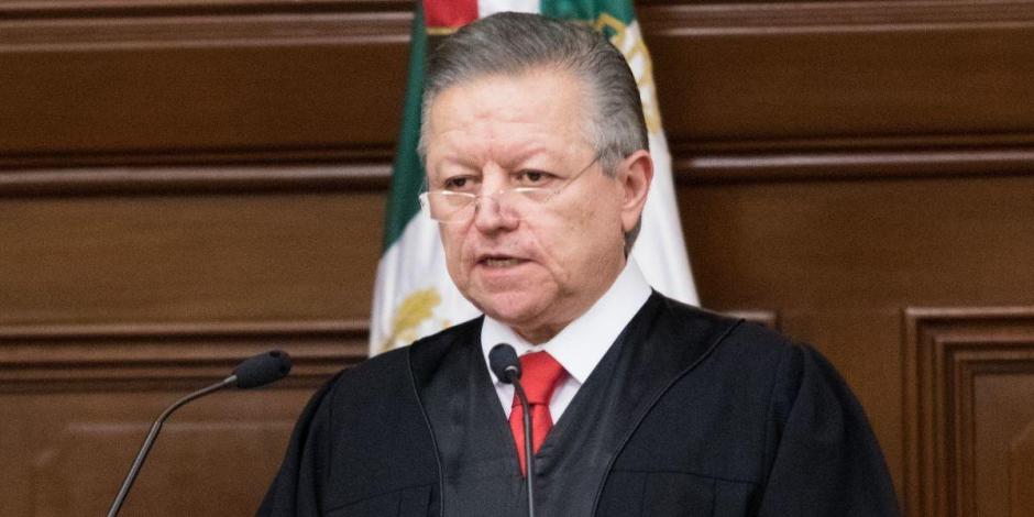 Arturo Zaldívar, presidente de la Suprema Corte de Justicia de la Nación.