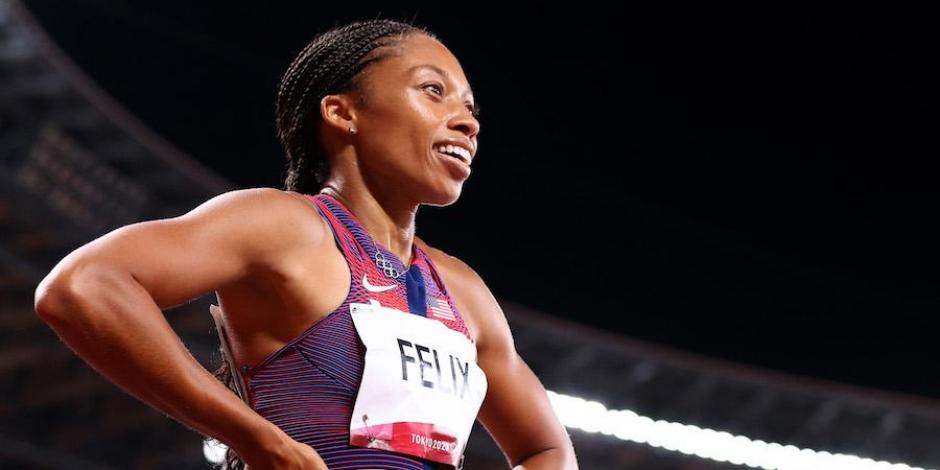 La estadounidense Allyson Felix se convirtió en la primera mujer en conseguir 10 medallas en competencias de atletismo