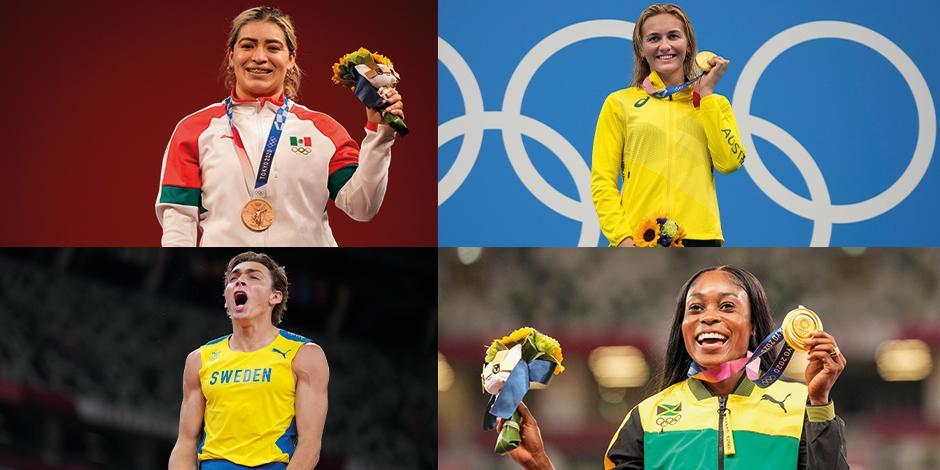Los rostros del olimpismo que brillaron en Tokio 2020