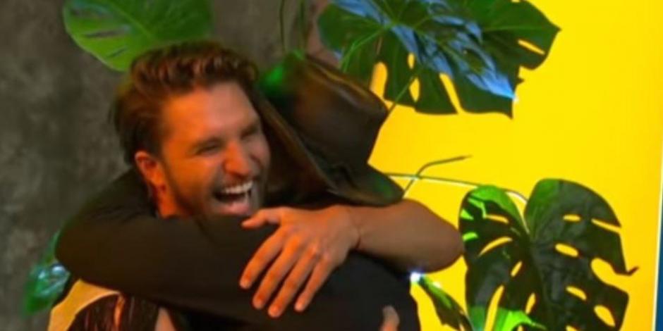 Gary y Fernando se abrazaron tras salir de Survivor México