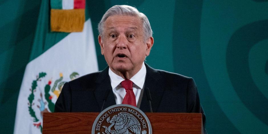 AMLO, Presidente de México, encabeza este miércoles 11 de agosto, desde Palacio Nacional, la mañanera.