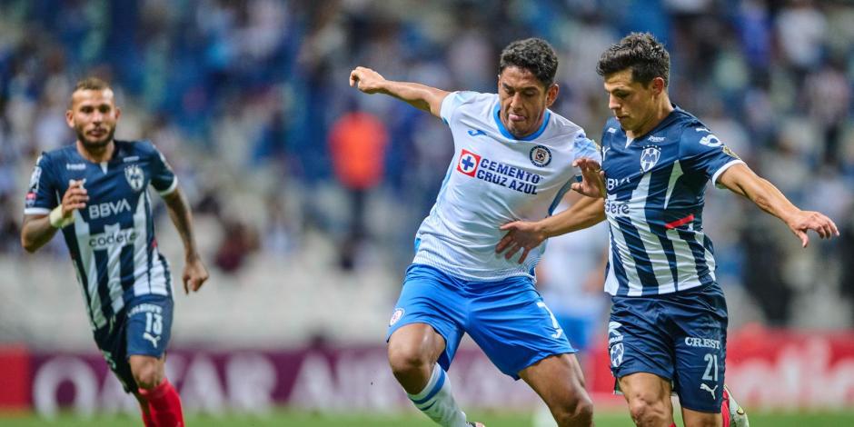 Monterrey derrotó a Cruz Azul en la Concachampions.