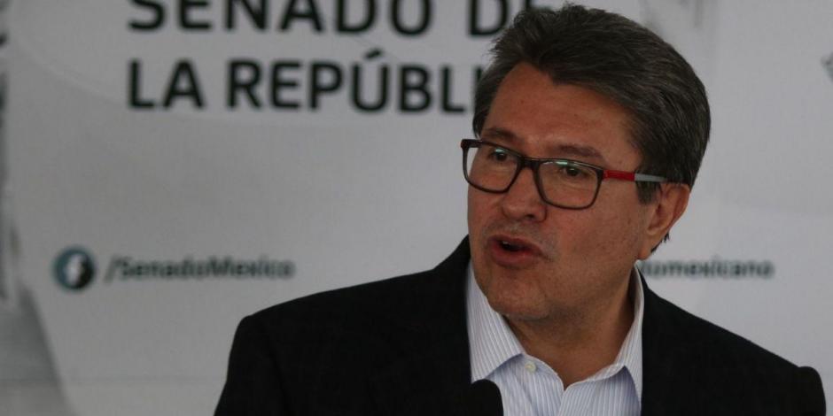Ricardo Monreal subrayó que los consejeros electorales deberán asumir los criterios de los legisladores