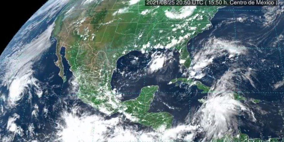 Conagua detalló que la depresión tropical "14-E" se formó en el océano Pacífico, alrededor de las 16:00 horas de este miércoles.