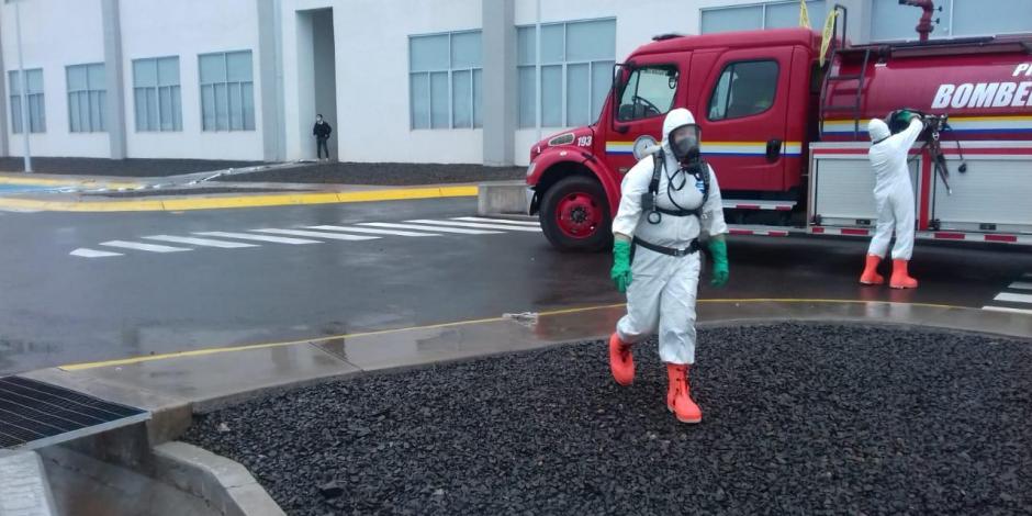 Protección Civil informó que 24 personas fueron atendidas en Lagos de Moreno tras un derrame químico.