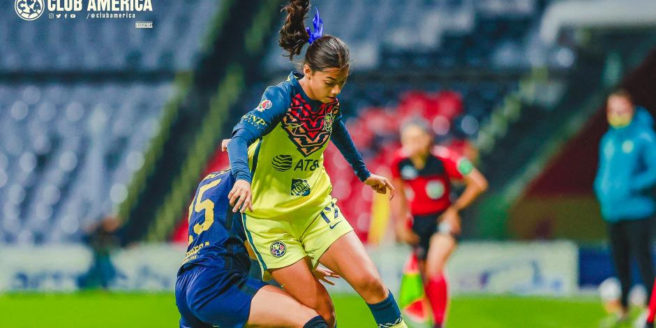 América y Pumas midieron fuerzas en el Estadio Azteca en la Jornada 8 de la Liga MX Femenil.