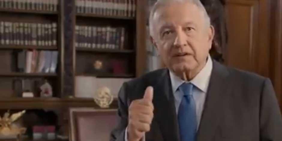 El Presidente, Andrés Manuel López Obrador, señaló que gracias a las vacunas hay menos hospitalizados y fallecidos por COVID-19