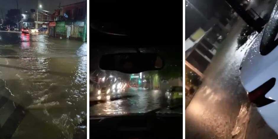 Lluvias en Tabasco: Reportan afectaciones e inundaciones en Villahermosa