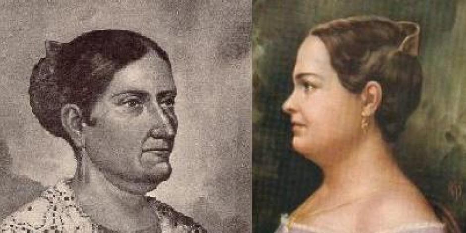 Josefa Ortiz de Domínguez y Leona Vicario fueron importantes en la lucha por la Independencia de México.
