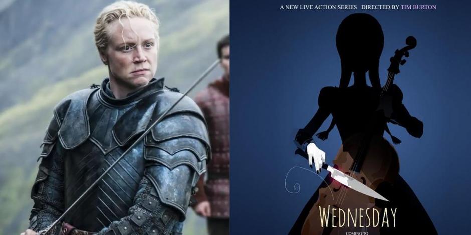 Gwendoline Christie, de Game of Thrones, se "Wednesday" de Netflix ¿cómo Morticia?
