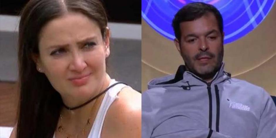 Celia Lora y Pablo Montero pelean en La casa de los famosos