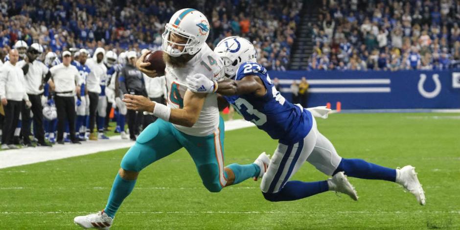 Dolphins derrotó a Colts en 2019 en el partido más reciente entre ambos.