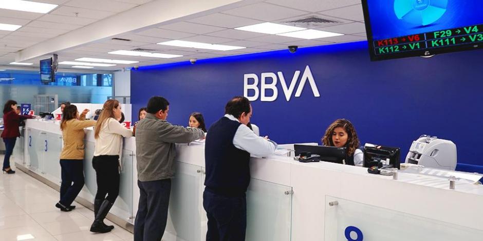 La CNBV precisó que BBVA fue el banco con mejores resultados en cuanto a utilidades, con un incremento de 46% año contra año.