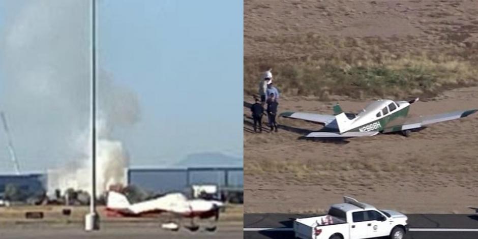 Helicóptero y avioneta chocan en Estados Unidos y mueren dos personas