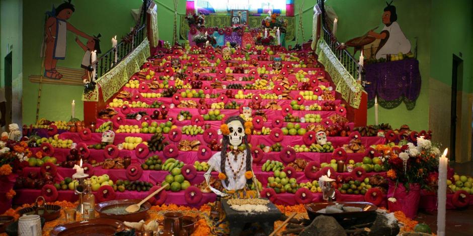 Los altares son una de las tradiciones del Día de Muertos.