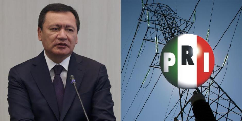 Miguel Ángel Osorio Chong resaltó que la asamblea nacional del PRI se llevará a cabo después de la votación de la iniciativa de reforma eléctrica del Presidente Andrés Manuel López Obrador.