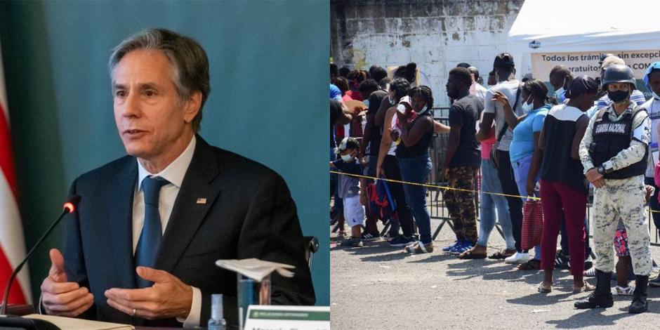 Antony Blinken señaló que una de las causas de la crisis migratoria deriva de que los indocumentados son engañados de que al llegar a Estados Unidos, obtendrán refugio o la ciudadanía.