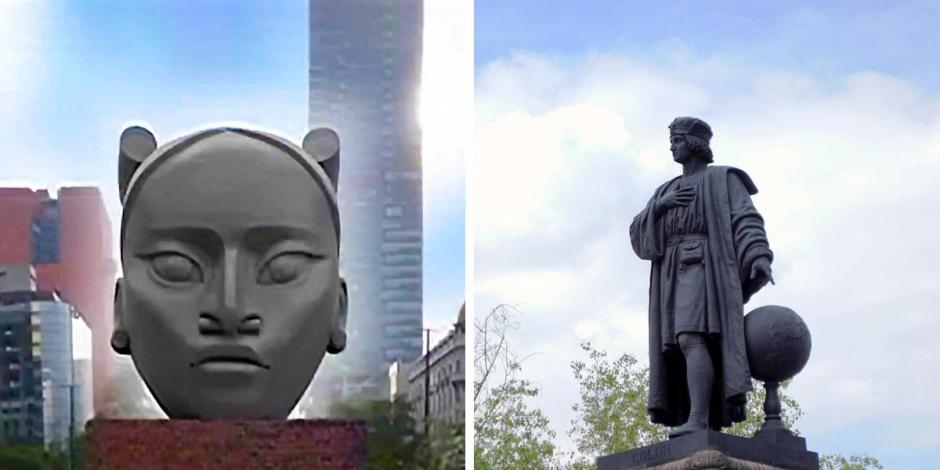 Se había comentado que la escultura "Tlali" sustituiría a la de Colón; sin embargo, la decisión la tomará un comité.