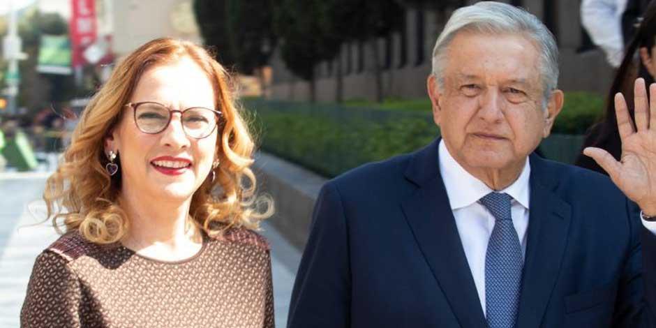En la imagen de archivo, el Presidente Andrés Manuel López Obrador acompañado de su esposa, Beatriz Gutiérrez Muller, durante su salida de Palacio Nacional. Hoy se pronunciaron en contra del racismo