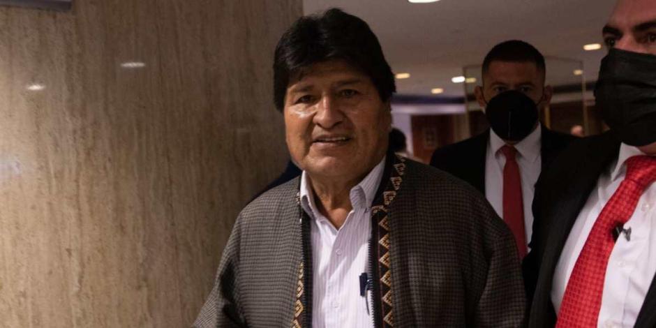 Evo Morales, expresidente de Bolivia 