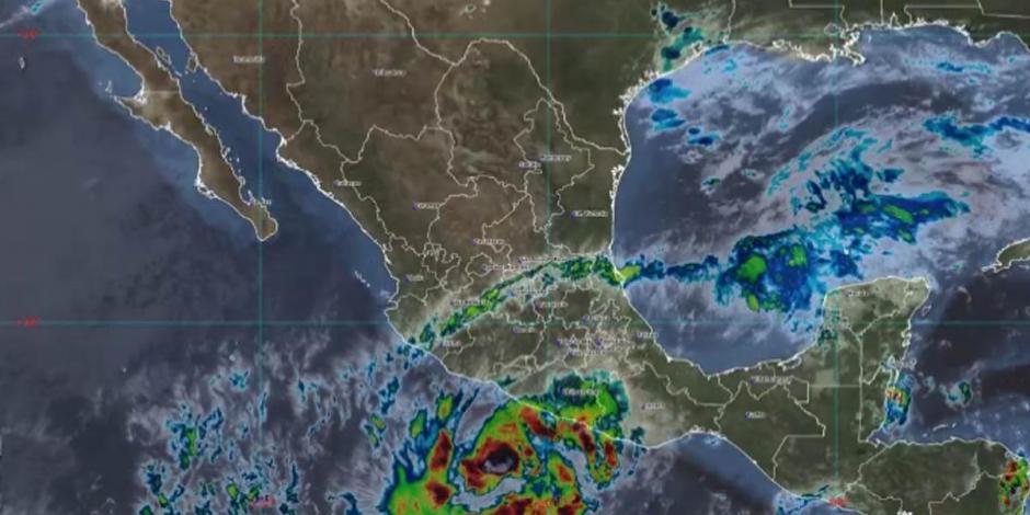 El SMN prevé que el huracán "Rick" provoque lluvias mañana en: Guerrero, Michoacán, Jalisco, Colima, Morelos, Puebla, Estado de México, Ciudad de México y Nayarit.