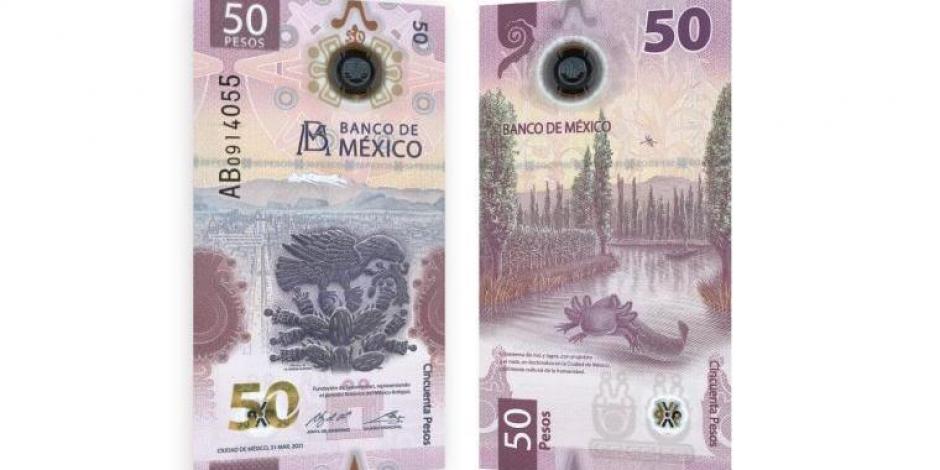 Banxico presenta el nuevo billete de 50 pesos
