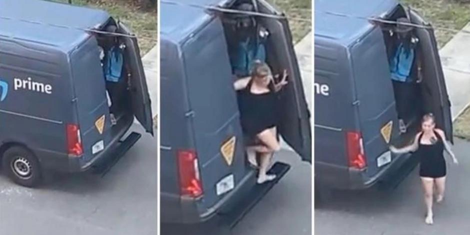 Amazon tomó una medida luego del video de la mujer saliendo de una camioneta de reparto