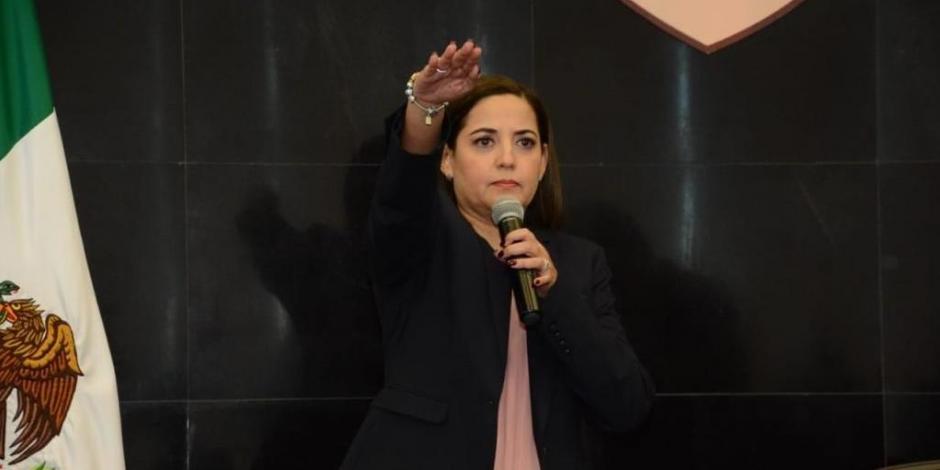 Myriam Victoria Hernández Acosta rindió protesta como presidenta del Poder Judicial del Estado de Chihuahua.