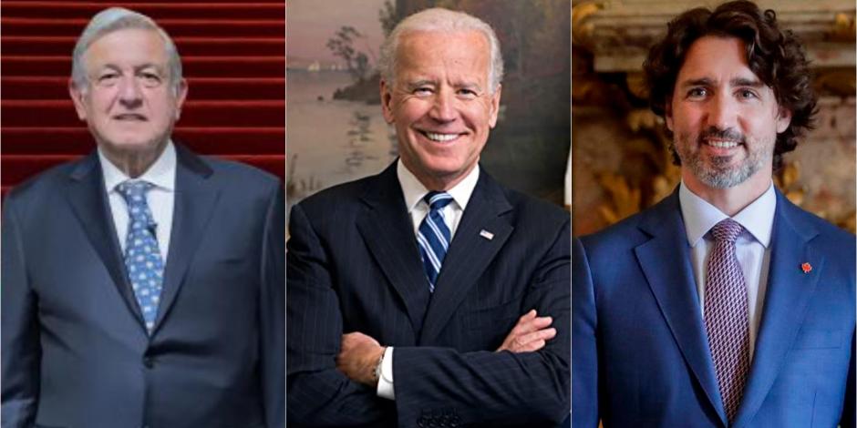 En la reunión con Joe Biden y Justin Trudeau se evaluarán los avances del Tratado entre México, Estados Unidos y Canadá