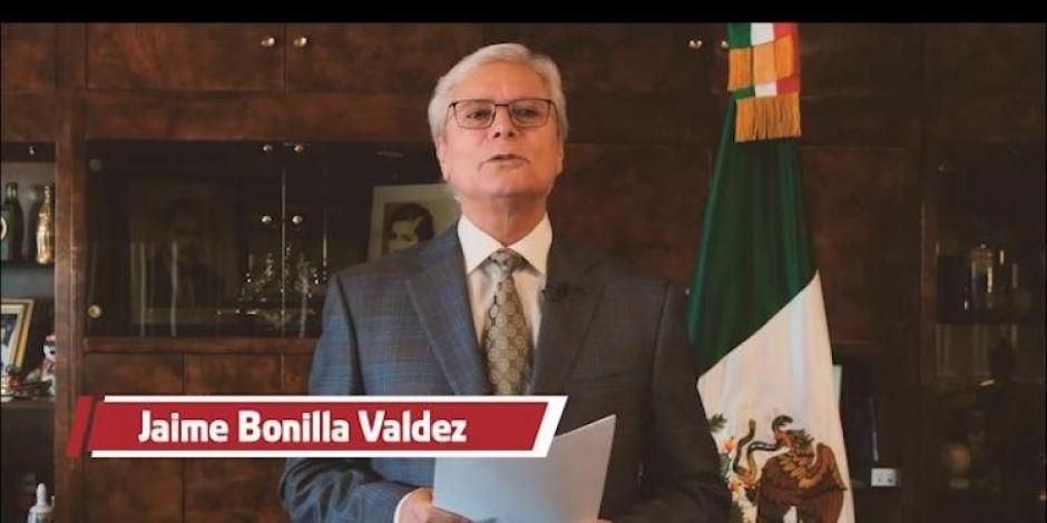 Jaime Bonilla pide aprobar la revocación de mandato