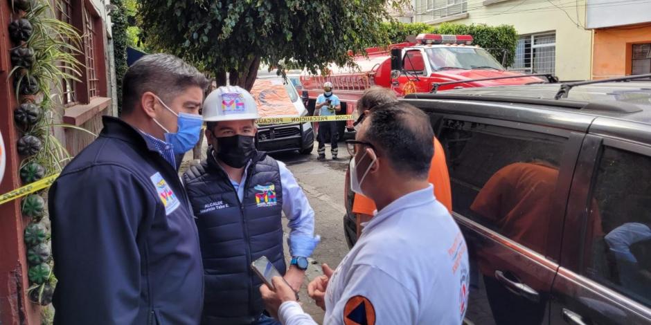 Derivado de la explosión en la alcaldía Miguel Hidalgo no se reportaron muertos ni heridos