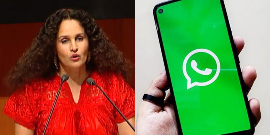 Susana Harp Iturribarría sufrió el hackeo de su cuenta de WhatsApp.