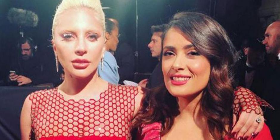 Salma Hayek llama "Hot" a la mamá de Lady Gaga y así reaccionó la cantante