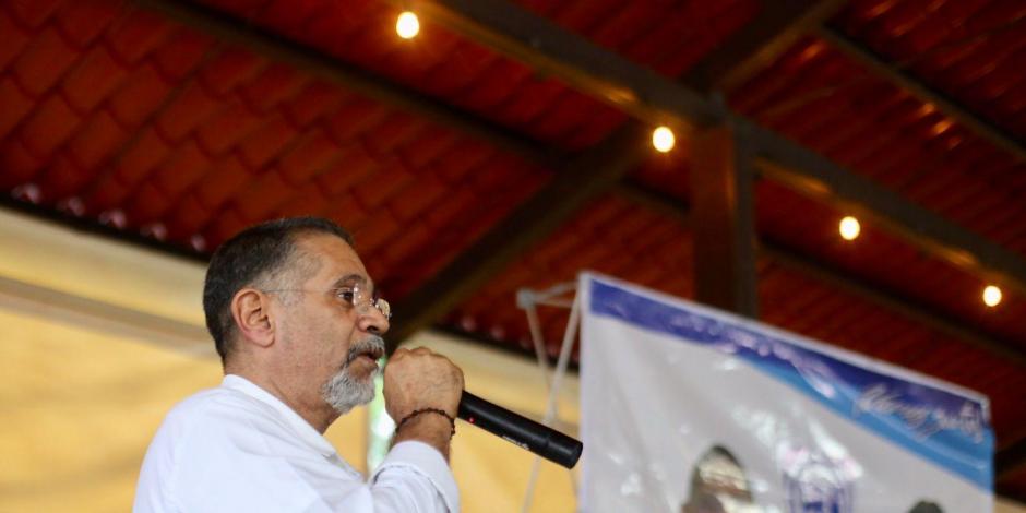 La Fiscalía de Veracruz detuvo a Tito Delfín cuando desarrollaba actividades de campaña.