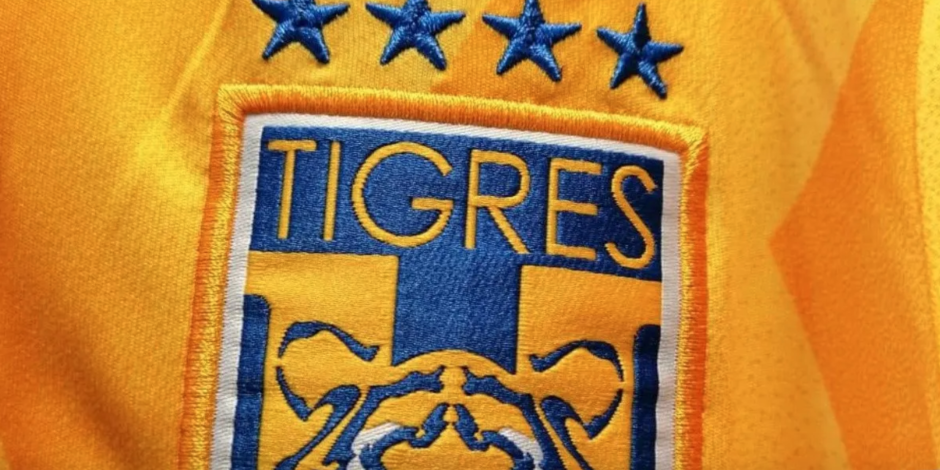 El escudo de Tigres, que culminó líder en la fase regular del Torneo Grita México Apertura 2021 de la Liga MX Femenil
