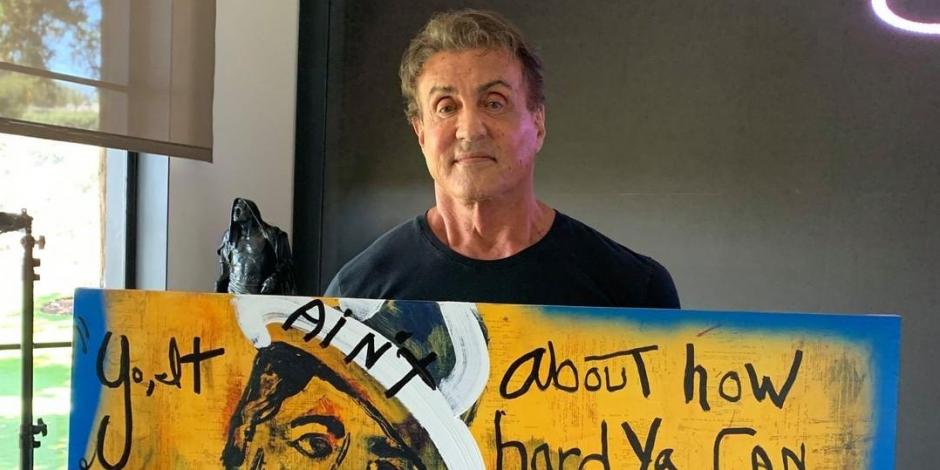 Sylvester Stallone expondrá sus pinturas en museo de Alemania